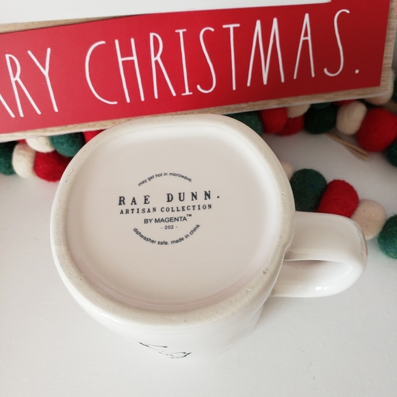 Rae Dunn Deck the Halls Christmas Coffee Mug New - Picture 9 of 10
